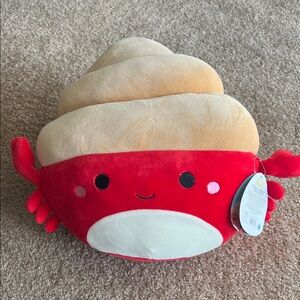Indie plush hermit crab Squishmallow